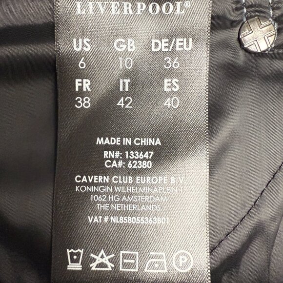 EUC Women's LIVERPOOL Python Abby Ankle Skinny Pull-On Pants | Size 6/28 - Picture 9 of 12